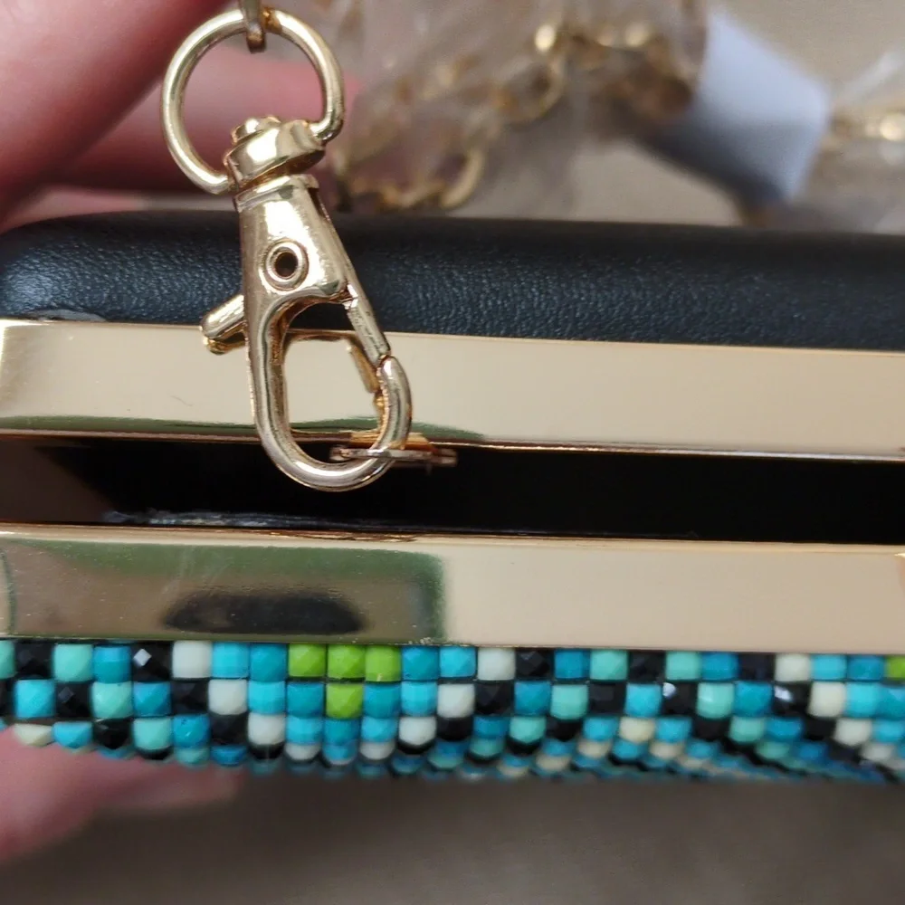 Urban Expressions Bora Bora Evening Bag In Turquoise
